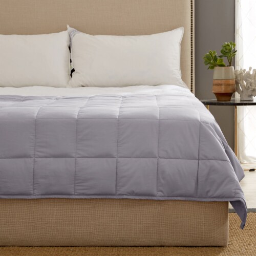 Kathy ireland weighted blanket with glass beads deals