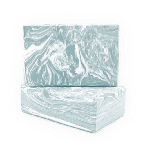 FOAM YOGA BLOCK, BLUE 3 X 6 X 9