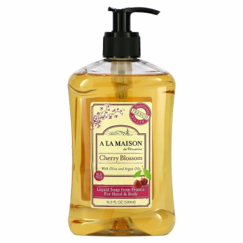 A La Maison - French Liquid Soap Cherry Blossom - 1 Each - 16.9 FZ Perspective: front
