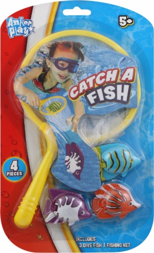 Ig Design Anker Play Catch A Fish Diving Game 4 Pc Kroger