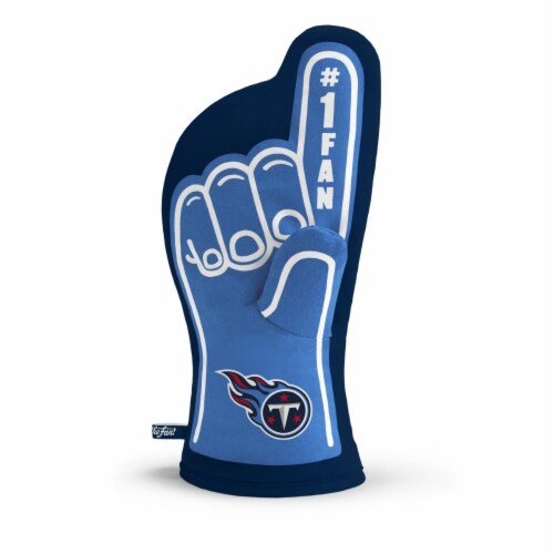 Tennessee Titans No. 1 Oven Mitt Perspective: front