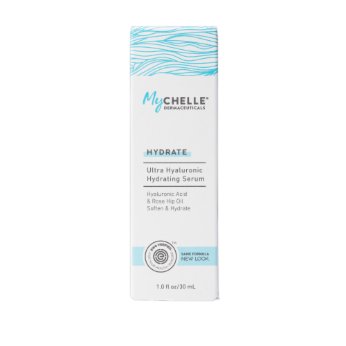 Mychelle® Natural Skin Care Dermaceuticals Ultra Hyaluronic Hydrating Serum Perspective: front