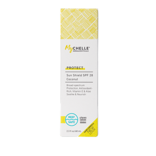 MyChelle Dermaceuticals Coconut Sun Shield SPF 28 Perspective: front