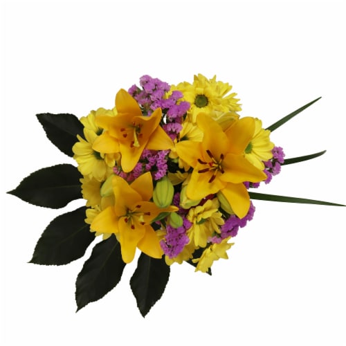 Lily Garden Easter Bouquet - Assorted Perspective: front
