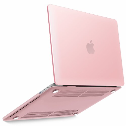 iBenzer Laptop Case for MacBook Pro Touch Bar & Non-Touch Bar - Rose Quartz Perspective: front