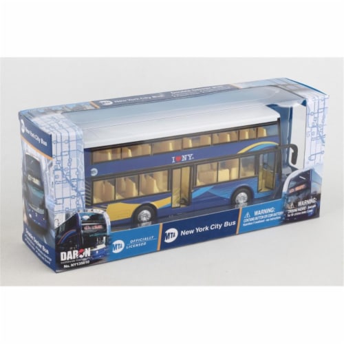 Daron Worldwide Trading NY135610 MTA Double Decker Bus 1 City Market