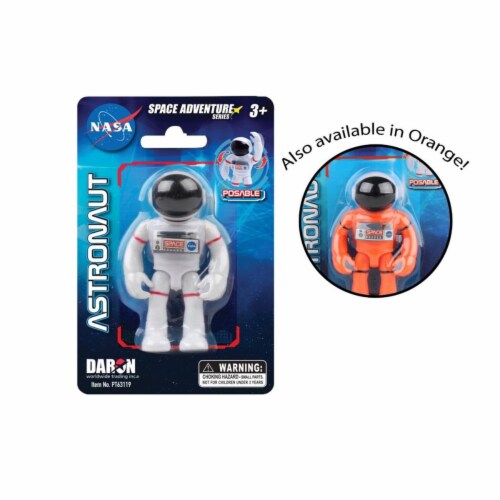 Daron Worldwide Trading PT63119 3 in. Space Adventure Astronaut Figure, Assoted Color Perspective: front