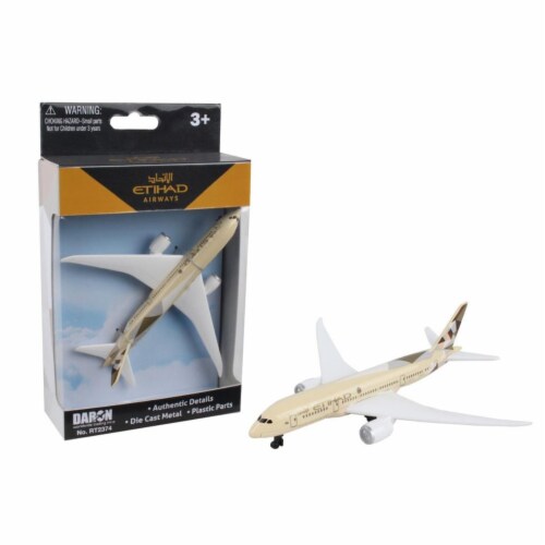 Realtoy RT2374 Etihad Single Model Plane 1 Kroger