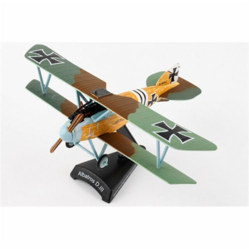 Postage Stamp Planes PS5405-1 DIII 1-70 Model Albatros Scale Model Perspective: front