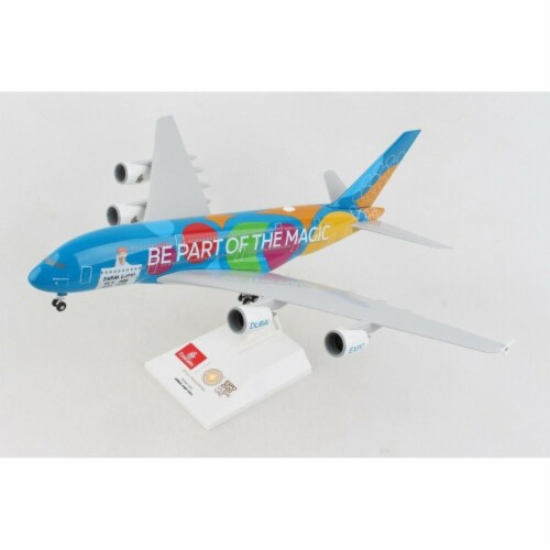 Skymarks SKR1101 Emirates A380 1-200 Dubai Expo Model Airplane