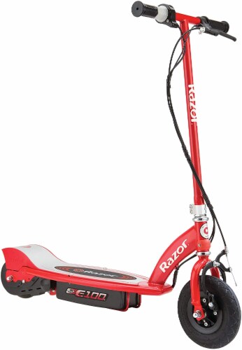 Razor E100 Electric Scooter - Red Perspective: front