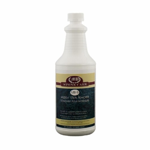 MB Stone Care MB-9QT-S Mold & Mildew Remover Quart Perspective: front