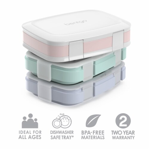 Bentgo Fresh 3 Meal Prep Pack Lunch Box Set Perspective: front