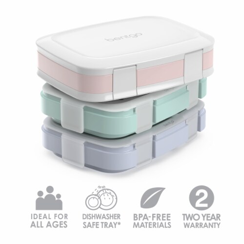 Bentgo Fresh Leakproof 4 Compartment Bento Lunch Box - Blue