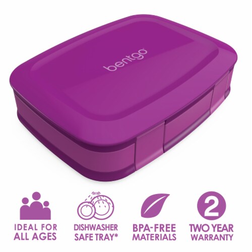 Bentgo Kids Leak-Proof Snack Container ,Purple