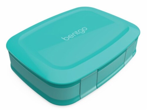 Bentgo Fresh Bento Box - Turquoise Perspective: front