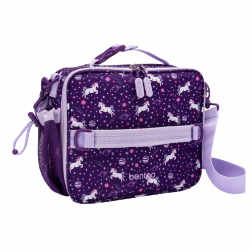 Bentgo Kids Lunch Bag Unicorn Perspective: front
