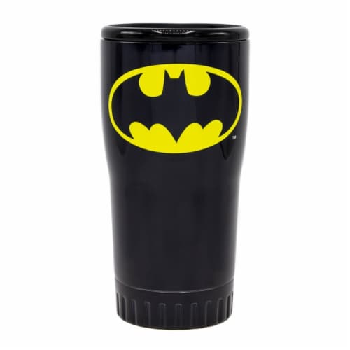 Silver Buffalo 20 oz Batman Steel Tumbler Perspective: front