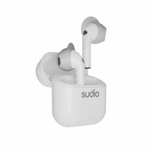 Sudio Nio Open Fit Wireless Noise Cancelling Headset - White Perspective: front