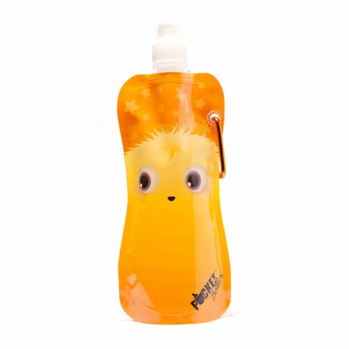 Zees Creations CB1018 Pocket Bottle Blue Camouflage Perspective: front
