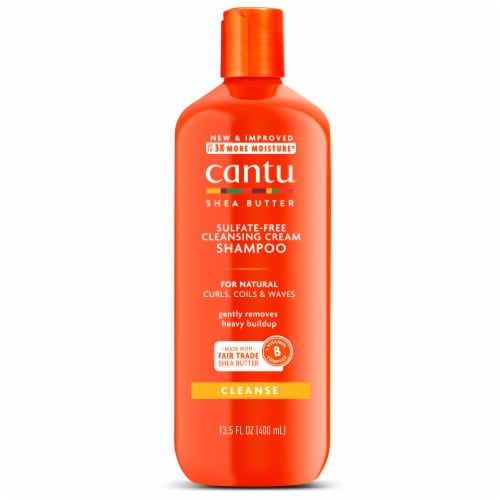Cantu® Sulfate Free Shea Butter Cleansing Cream Shampoo Perspective: front