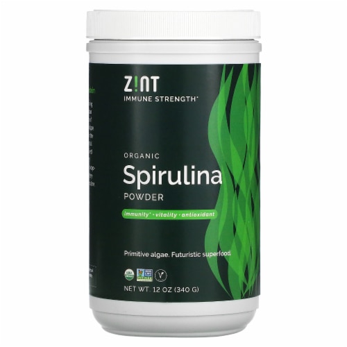 servet trui alliantie Zint Immue Strength Organic Spirulina Powder, 12 oz - Pay Less Super Markets