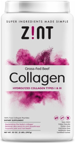 Zint  Beef Collagen Perspective: front