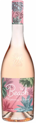 Whispering Angel The Beach French Rose Wine Perspective: front