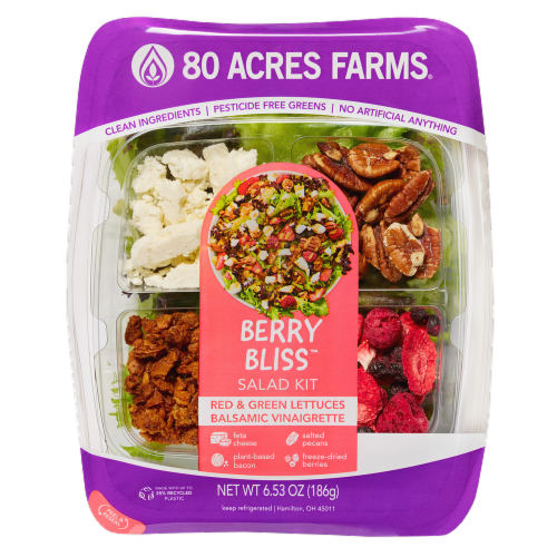 80 Acres Farms® Berry Bliss™ Salad Kit Perspective: front