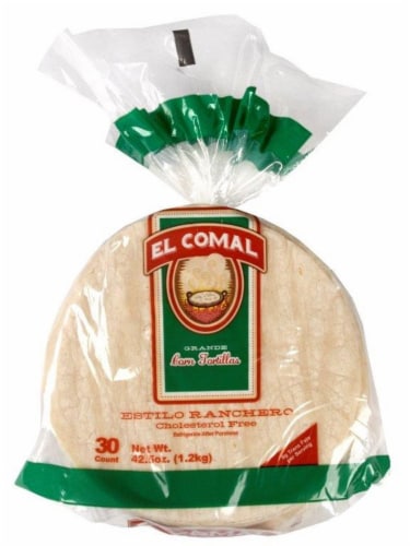 El Comal Corn Ranch Tortillas, 30 ct / 42.5 oz - Foods Co.