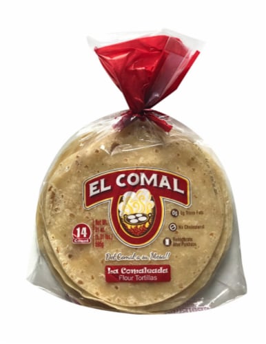 El Comal Flour Tortillas, 14 ct / 12.8 oz - Food 4 Less