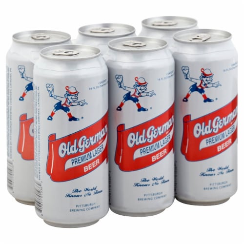 Old German Premium Lager Perspective: front