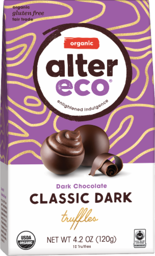 Kroger - Alter Eco Organic Classic Dark Chocolate Truffles, 4.2 oz