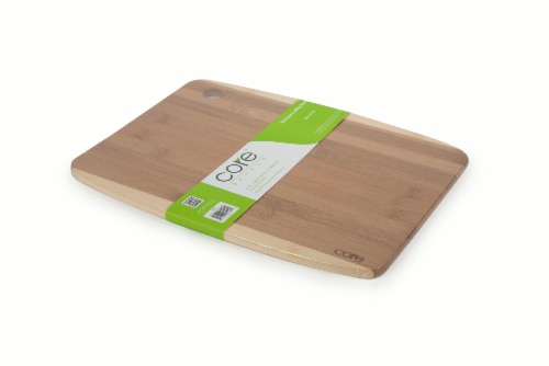 Core Home Classic Two Tone Bamboo Cutting Board - Medium Perspective: front