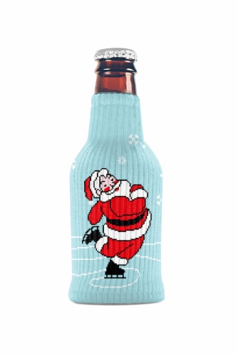 Freaker Santa on Ice Beverage Holder Perspective: front