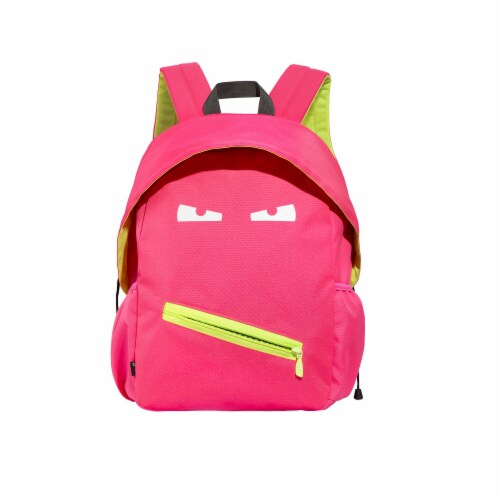 Zip-It Grillz Backpack - Neon Pink Perspective: front