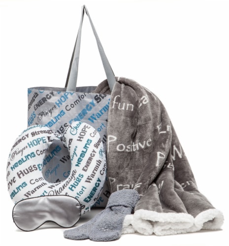 Chanasya Compassion and Healing Hugs Gift Throw Blanket Set 5 Piece Combo Pack Gray 1 Count Pack of 5 Harris Teeter