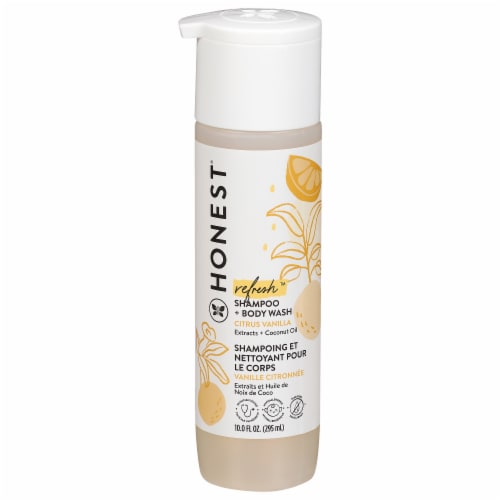 Honest® Refresh™ Citrus Vanilla Shampoo + Body Wash Perspective: front