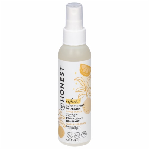 The Honest Co® Mist Orange Vanilla Conditioning Detangler Perspective: front