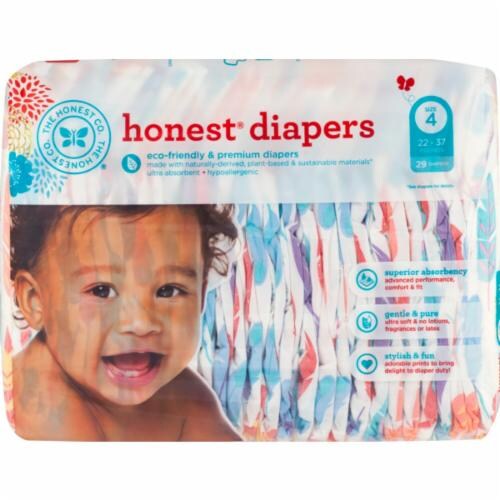 The Honest Co. Honest Diapers Size 4, 29 ct Kroger