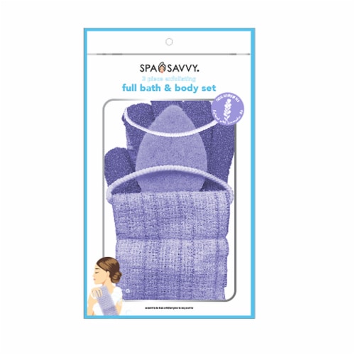 Spa Savvy Infused Full Bath & Body Set Perspective: front