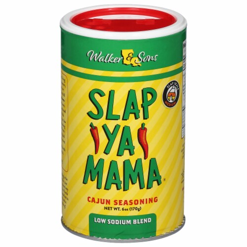 Slap Ya Mama® Cajun Blend Low Sodium Seasoning Perspective: front