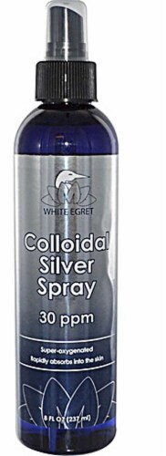 White Egret  Colloidal Silver Spray Perspective: front