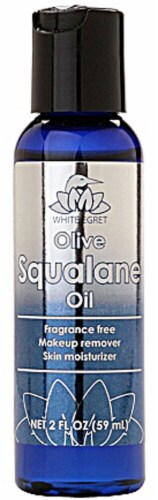 White Egret Olive Squalane Oil Perspective: front