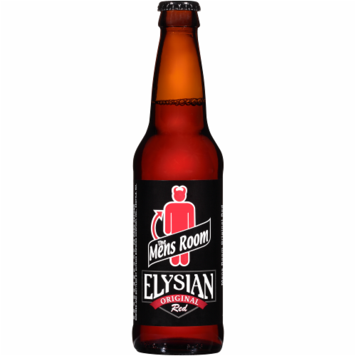 Elysian Brewing Men's Room Original Red Ale Perspective: front