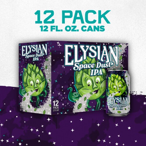 Elysian Space Dust Craft IPA Beer Perspective: front