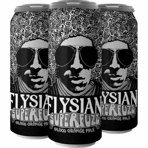 Elysian Brewing Company Space Dust Blood Orange Pale Ale Perspective: front