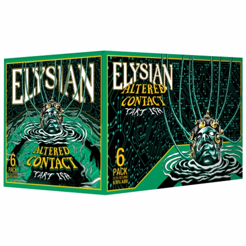 Elysian Brewing Company Altered Contact Tart IPA Perspective: front