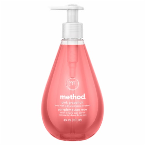 Method® Pink Grapefruit Gel Hand Wash Perspective: front