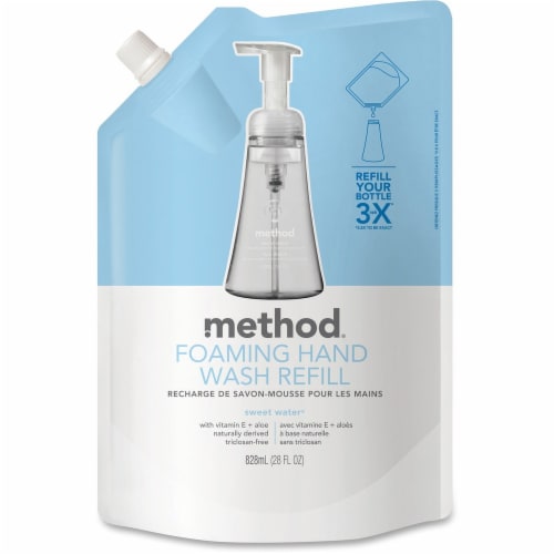 Method® Sweet Water Foaming Hand Wash Refill Perspective: front